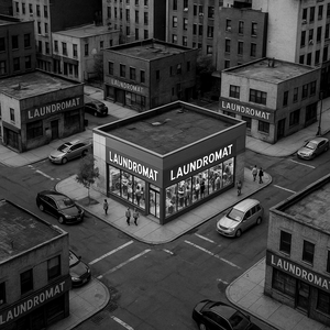 A Laundromat that Blends In, Misses Out